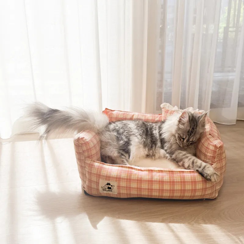 小方糖｜純棉可拆洗寵物床墊