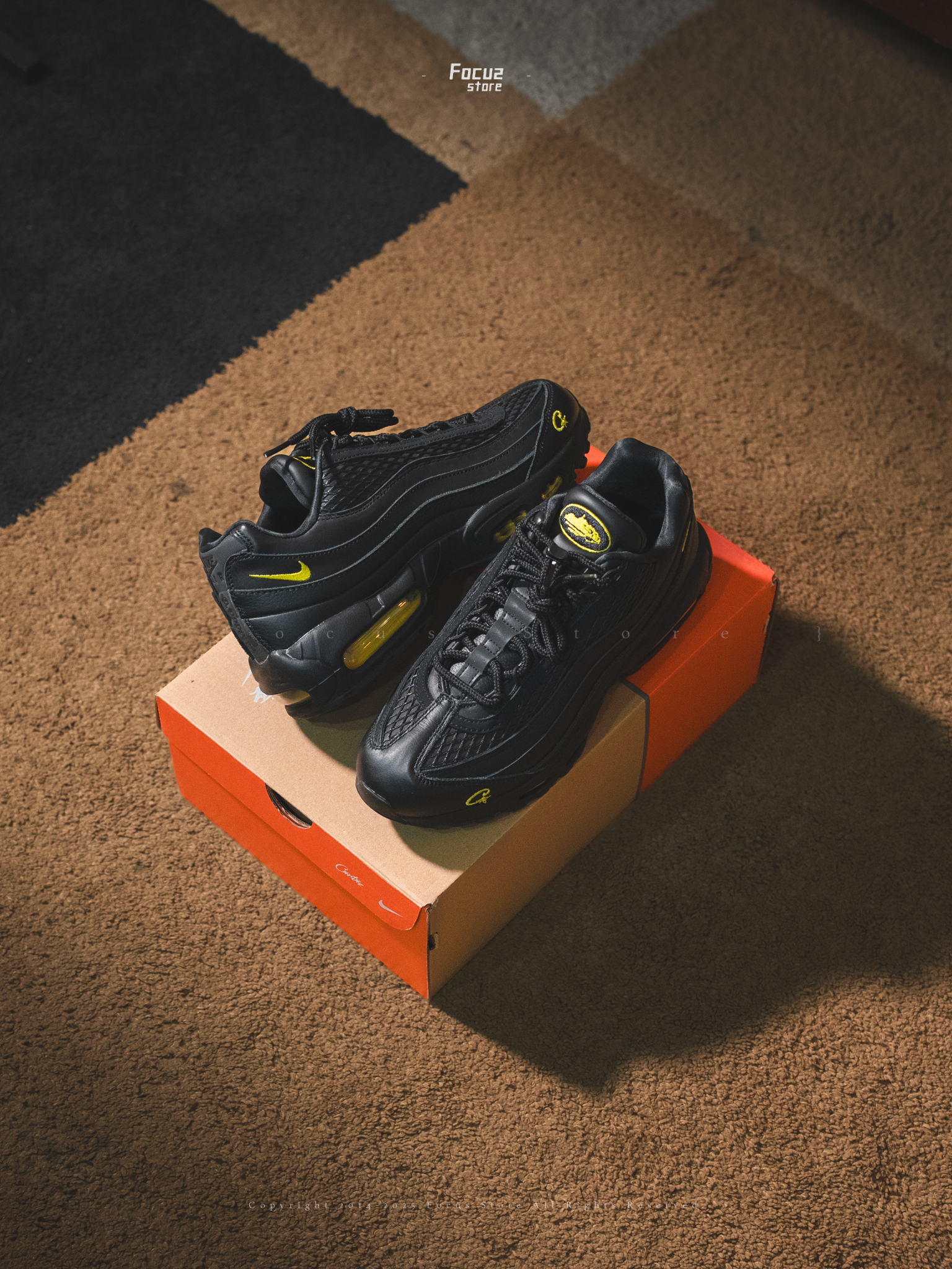 【Focus Store】預購 Corteiz x Nike Air Max 95 "Tour Yellow" 黃色 FB2709-003