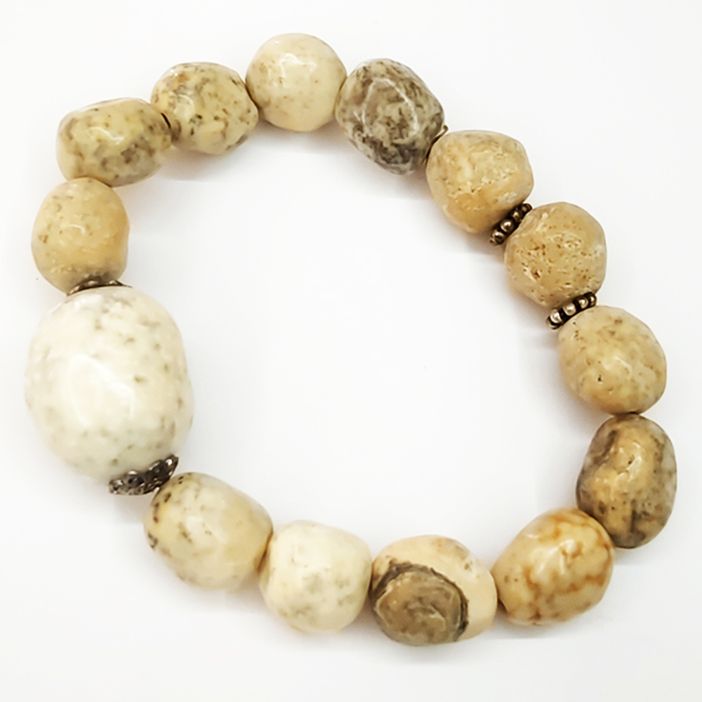 頂級龍宮{羅漢}跳出舍利手鍊13mm_A31【十方】154980