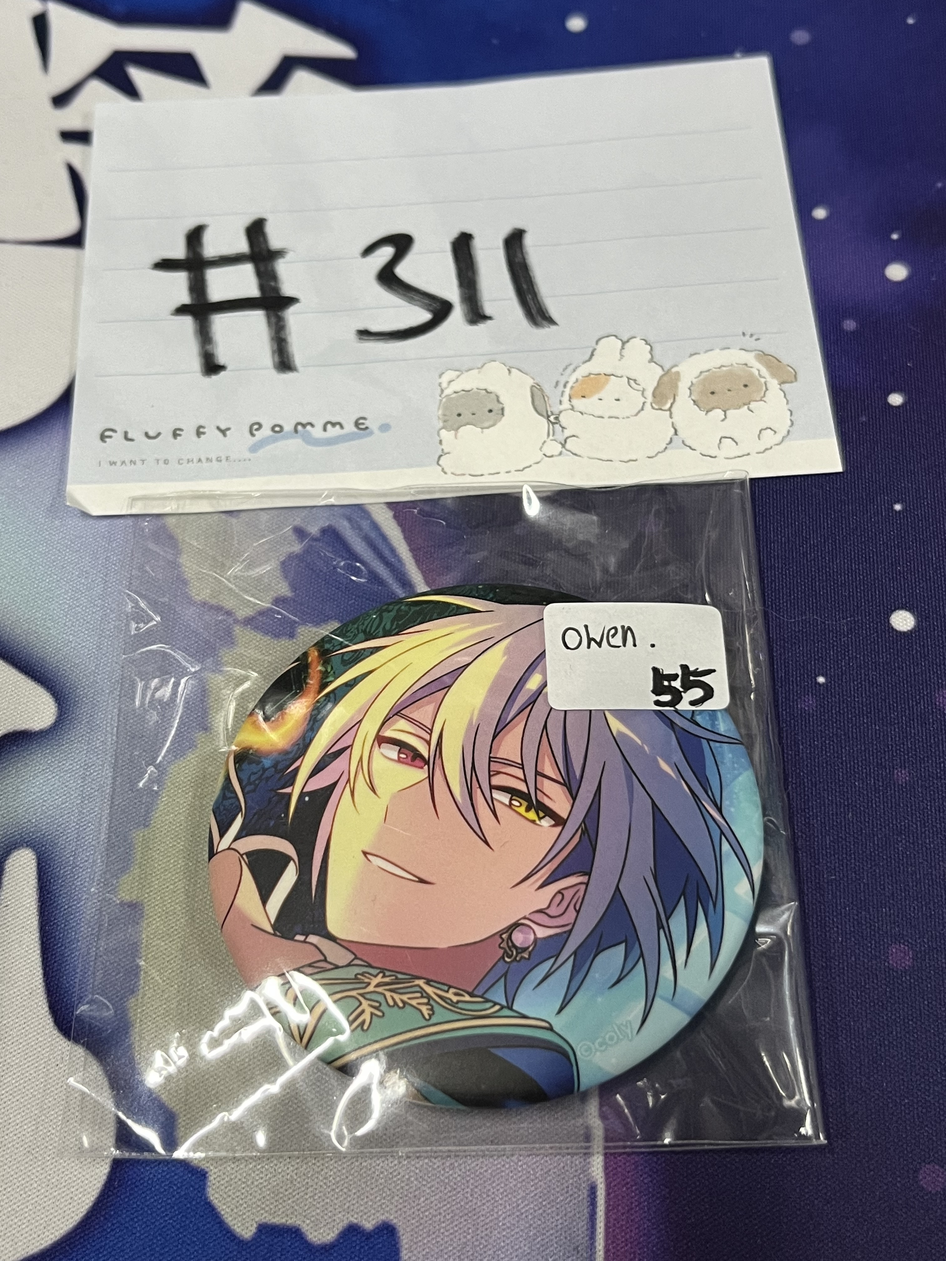 魔法使的約定 OWEN 襟章#311