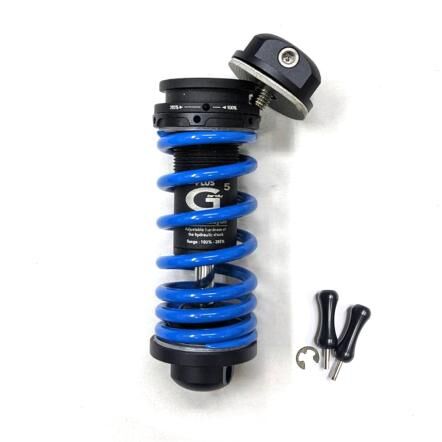 Multi-S G5 Plus版 Birdy前輪油壓避震器(彈簧K值可調100~285/已設定中軸舒適級阻尼)-消光黑柱-2色/MULTI-S G5 Plus Front Suspension