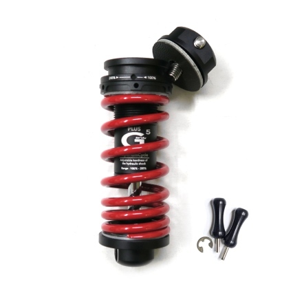 Multi-S G5 Plus版 Birdy前輪油壓避震器(彈簧K值可調100~285/已設定中軸舒適級阻尼)-消光黑柱-2色/MULTI-S G5 Plus Front Suspension