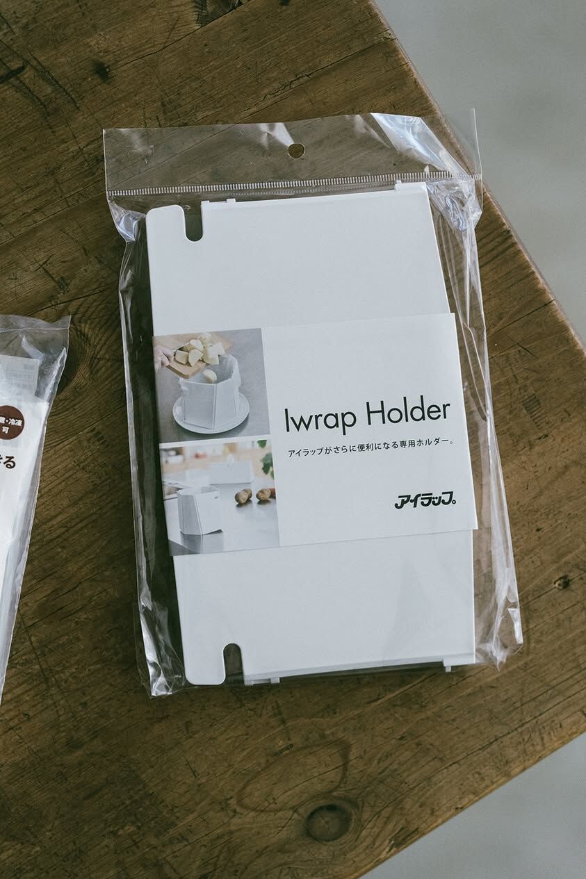 岩谷 Iwatani 日本製 I-WRAP耐熱可拆分保鮮袋塑膠袋立架