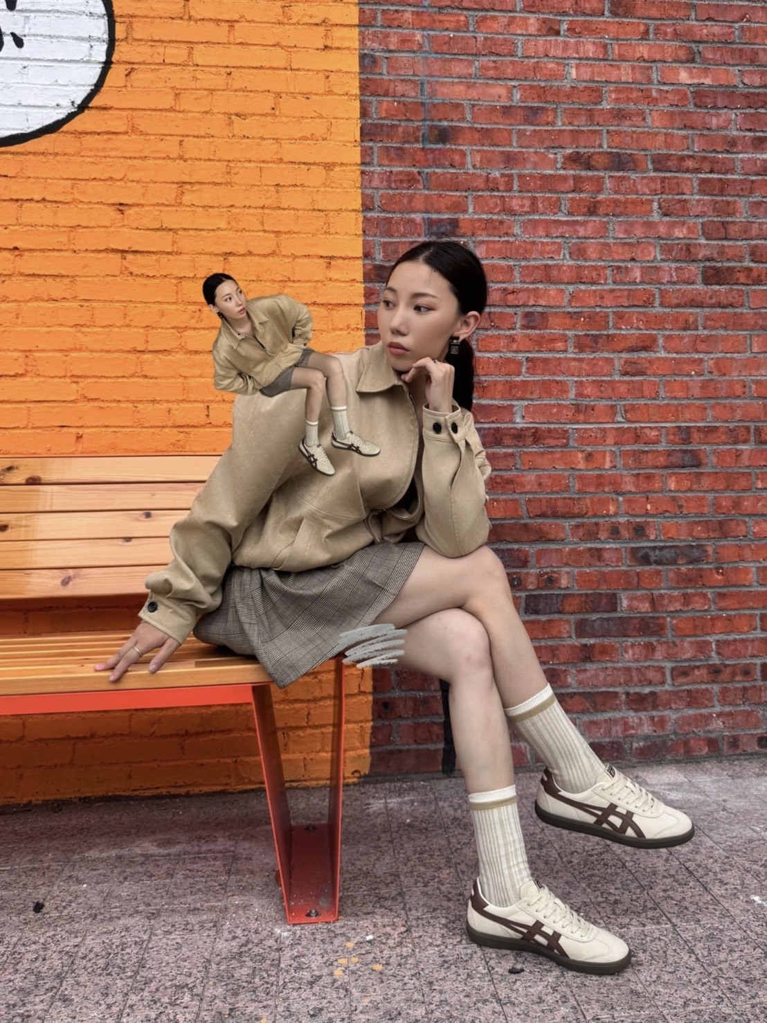 Onitsuka Tiger 鬼塚虎 Tokuten  麂皮榛果