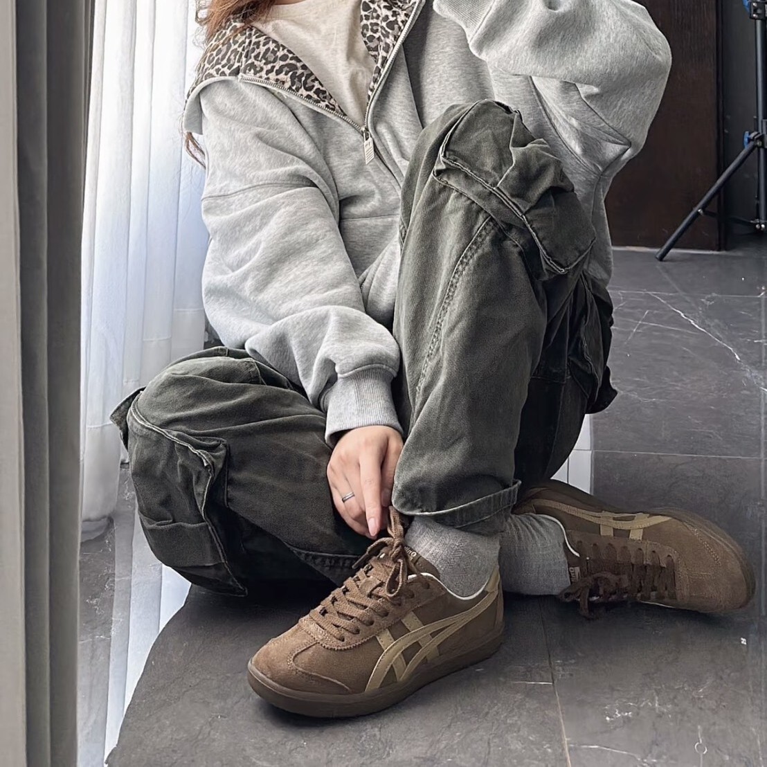 Onitsuka Tiger 鬼塚虎 Tokuten 麂皮拿鐵