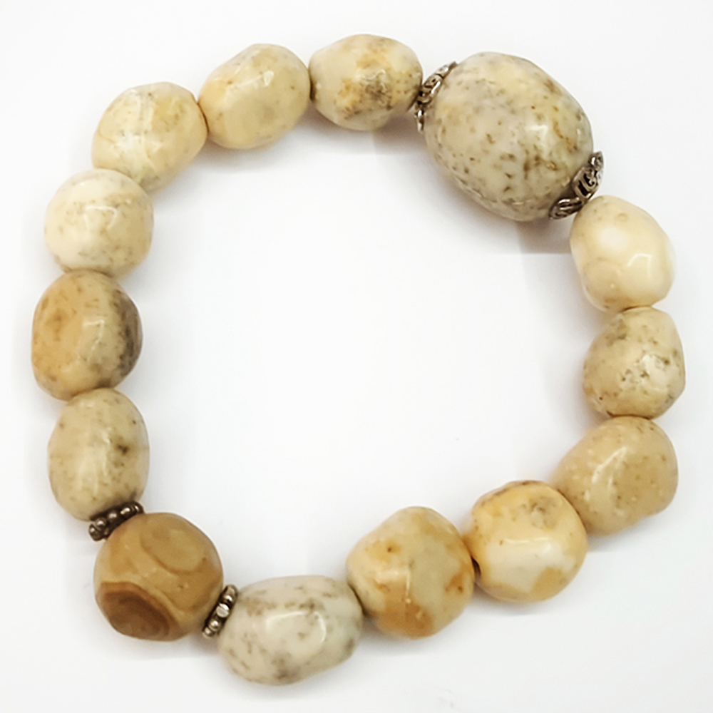 頂級龍宮{羅漢}跳出舍利手鍊13mm_A31【十方】154984