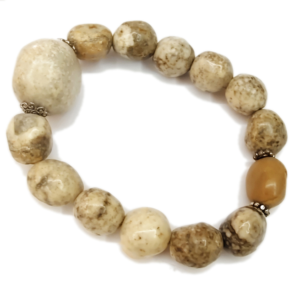 頂級龍宮{羅漢}跳出舍利手鍊13mm_A31【十方】154985