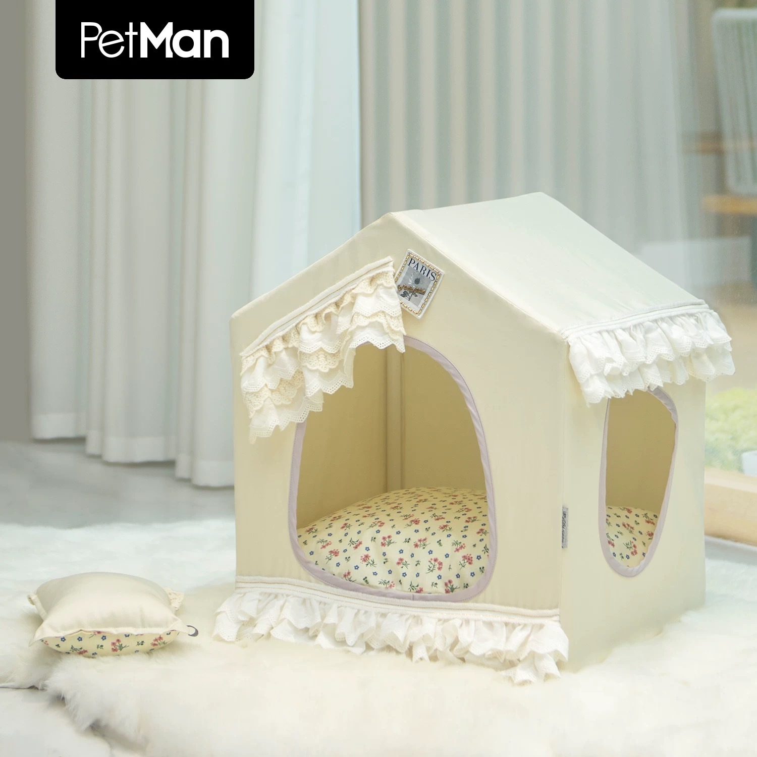 PETMAN 洛可可花园 宠物屋子 39*32*44CM