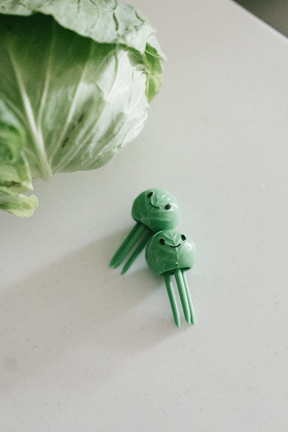 COGIT 日本高麗菜大白菜萵苣蔬菜保鮮叉（2個組）