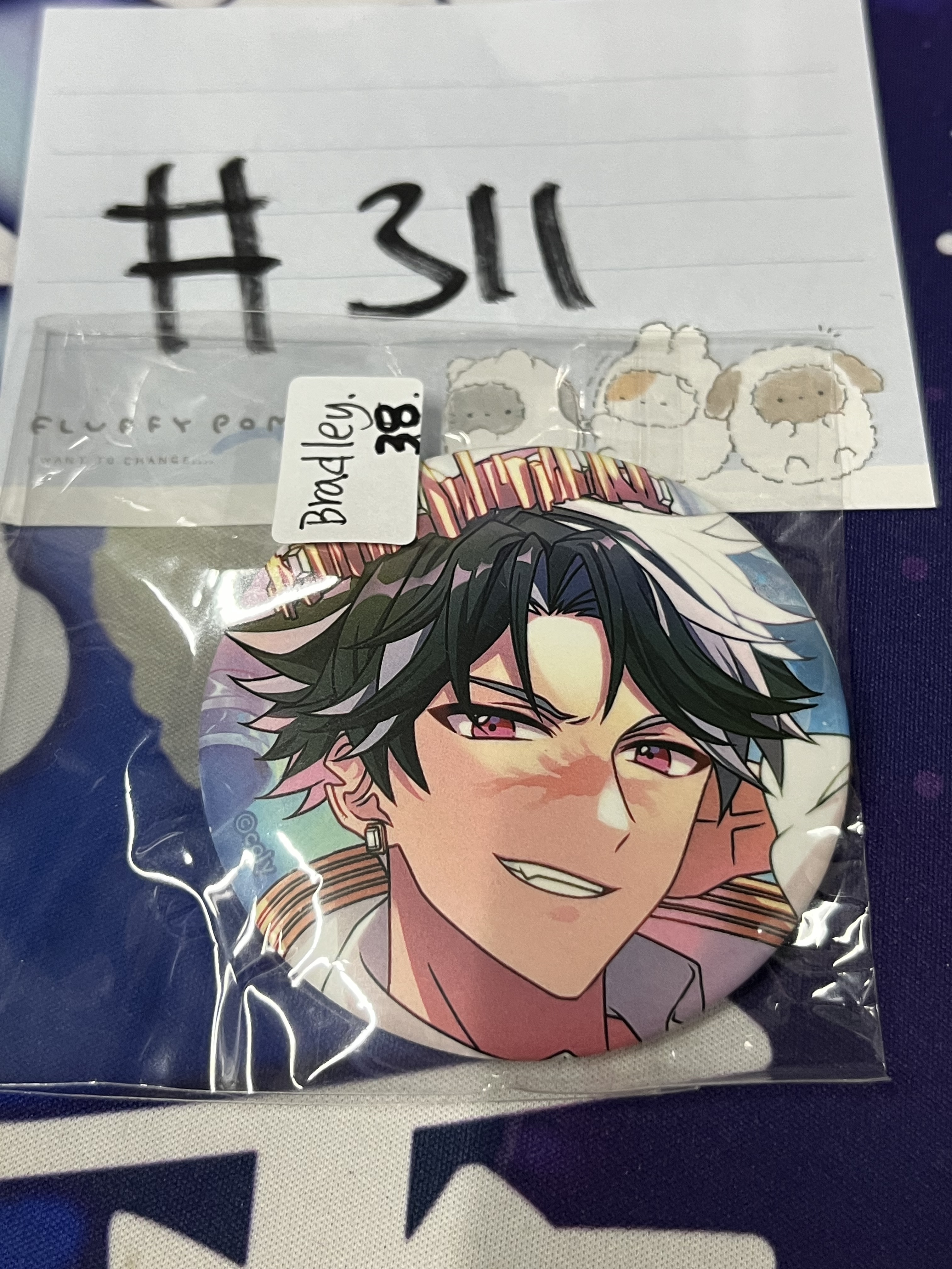 魔法使的約定  BRADLEY 襟章 #311