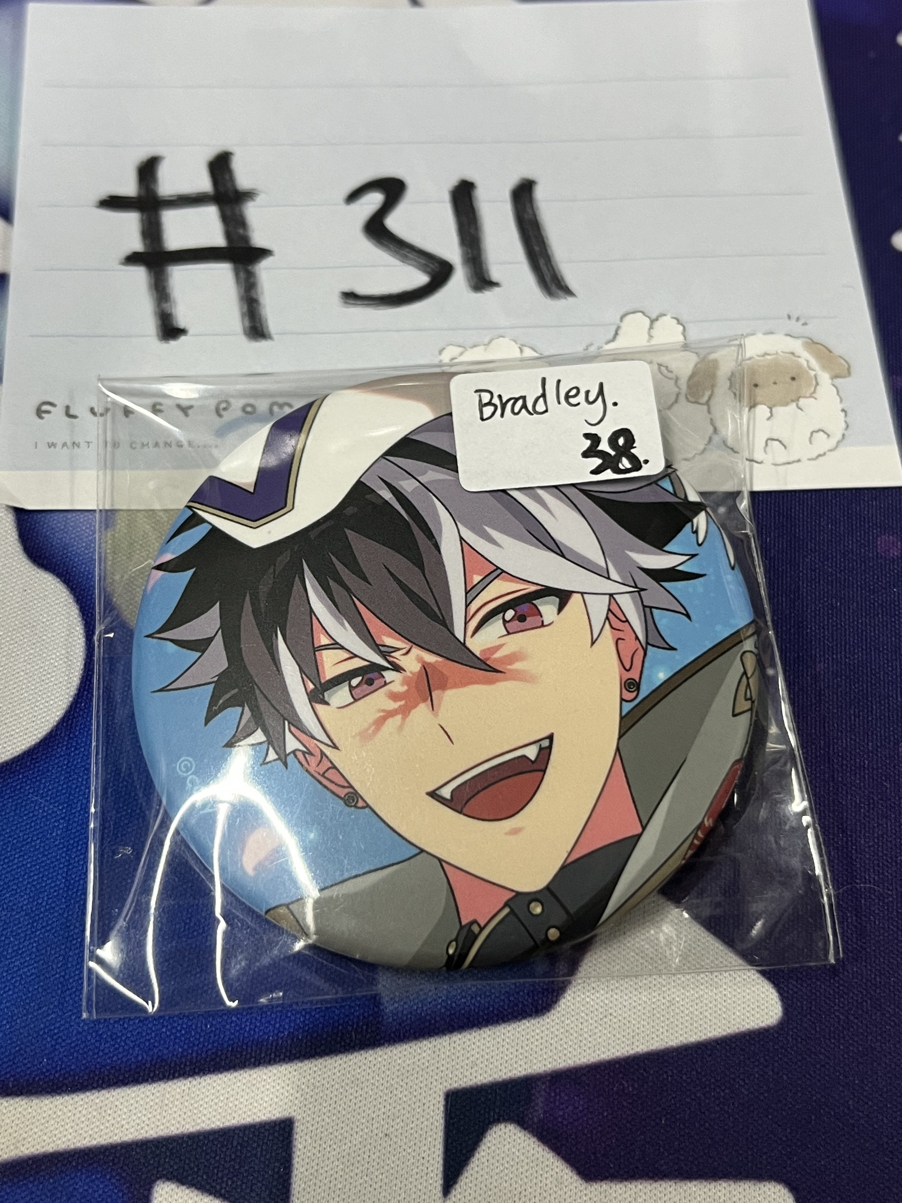 魔法使的約定  BRADLEY 襟章 #311