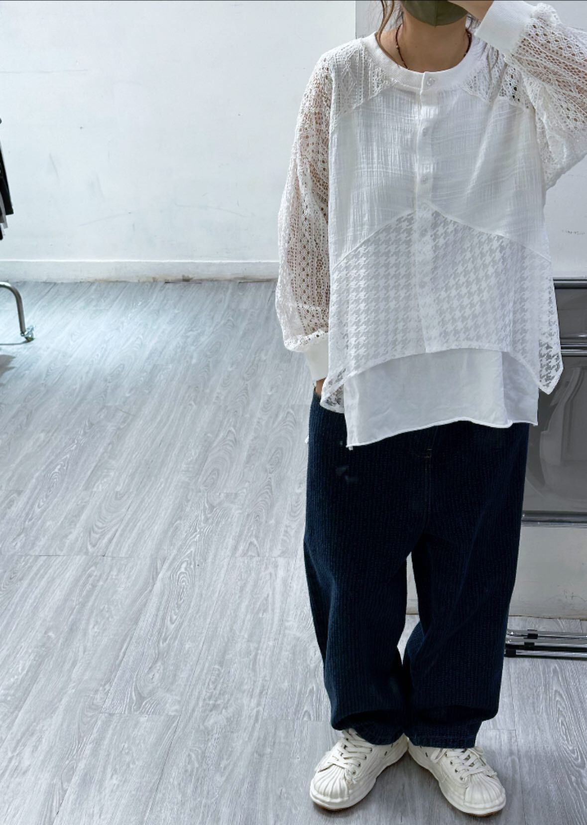 0212695a/各種圖案集於一身外搭長袖　56/56/22-27