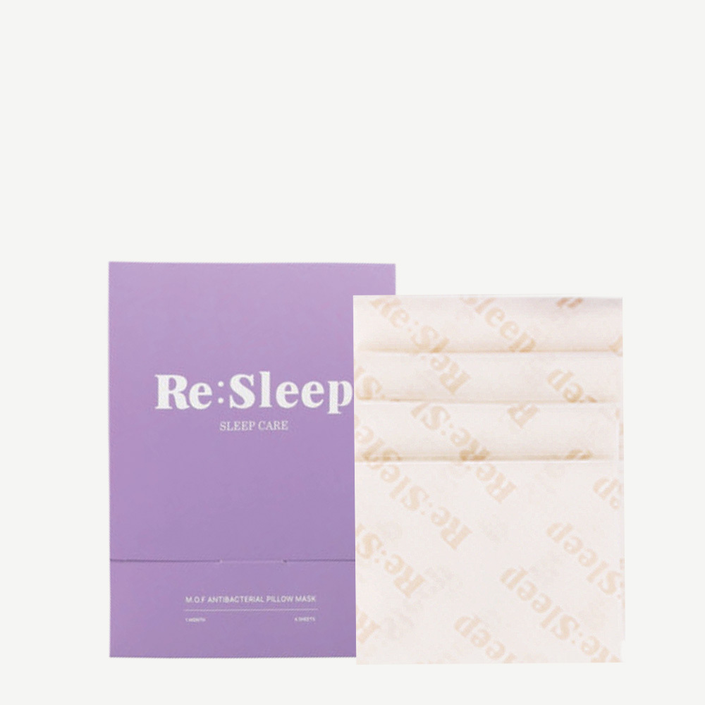 【官網】Re:Sleep MOF抗菌枕頭套4入