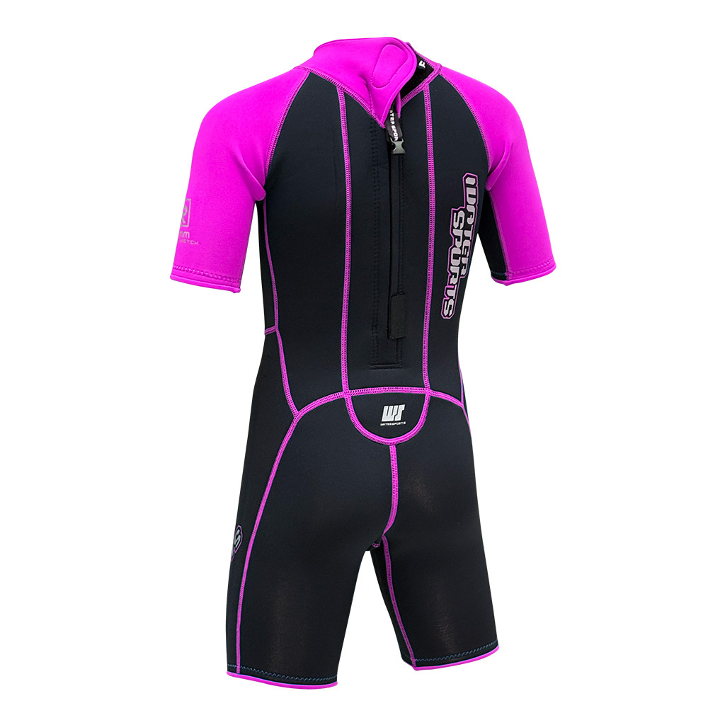 3.5mm 兒童 CR 游泳連身保暖衣 - 粉紅