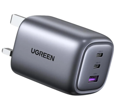 Ugreen 綠聯 Nexode 3 位65W PD GaN 充電器