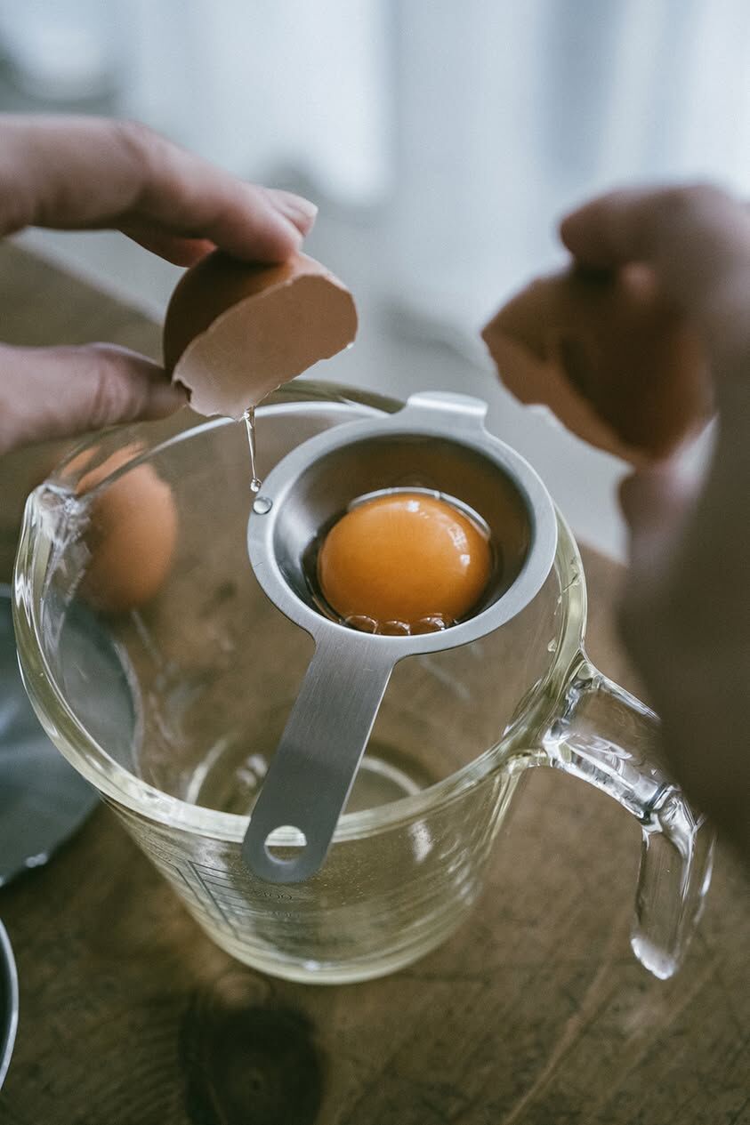 家事問屋日本製18-8不鏽鋼蛋黃分離器