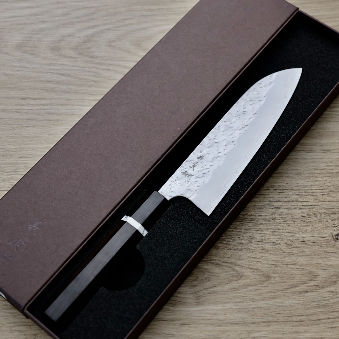 加藤義實 冰 三德刀 170mm SG2粉末HSS鋼