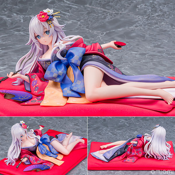 Mar KADOKAWA Game Linkage Neptunia x SENRAN KAGURA: Ninja Wars Black Heart Kimono Ver. 1/7 Complete Figure Pre-order