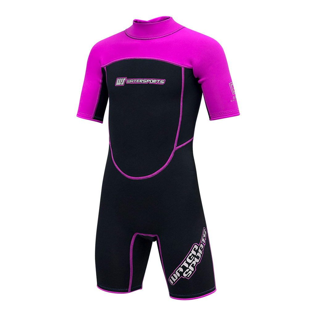 3.5mm 兒童 CR 游泳連身保暖衣 - 粉紅