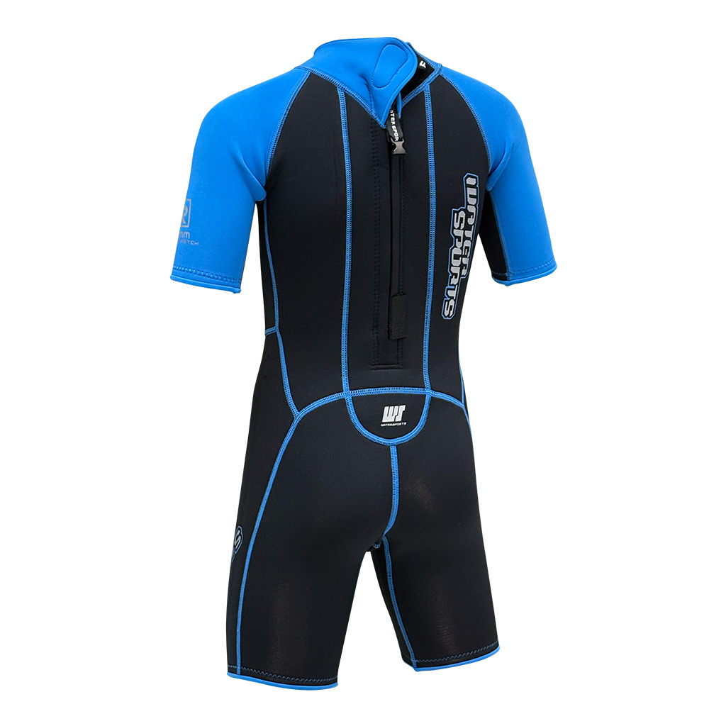 3.5mm 兒童 CR 游泳連身保暖衣 - 藍