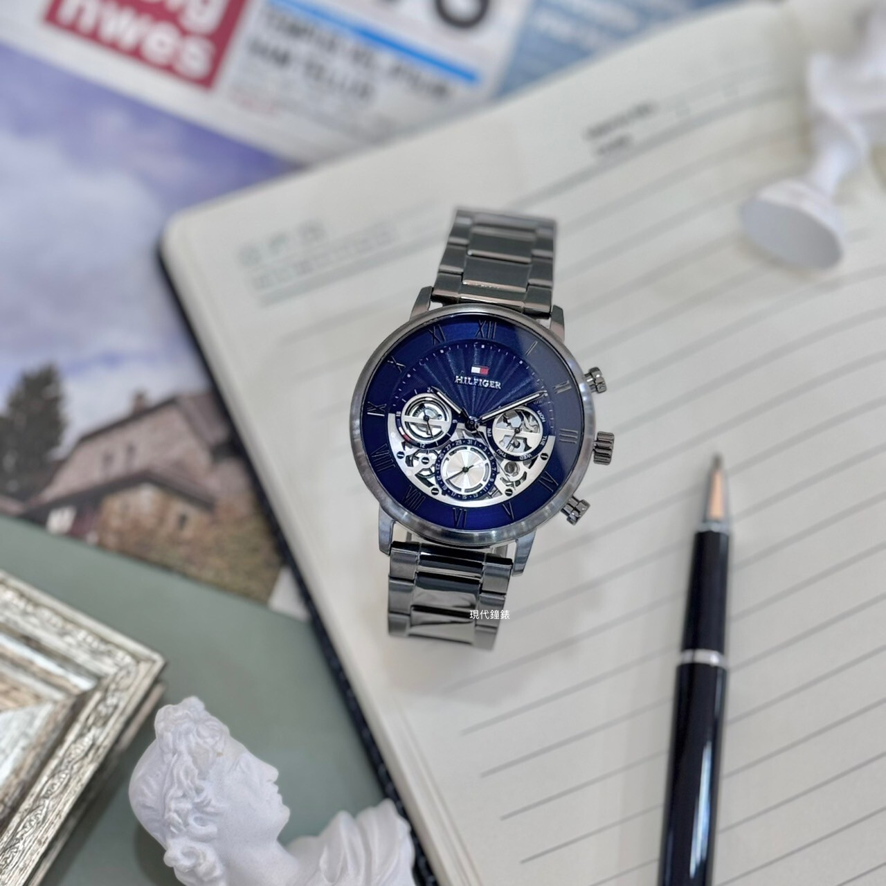 【Tommy Hilfiger】1710707 44mm Modern Watch