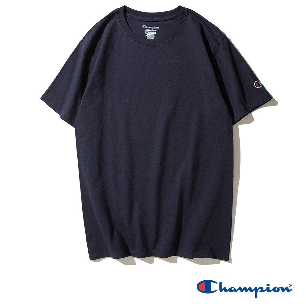 男女款- 小C 素面短袖TEE-深藍色（T028HS24-NY）