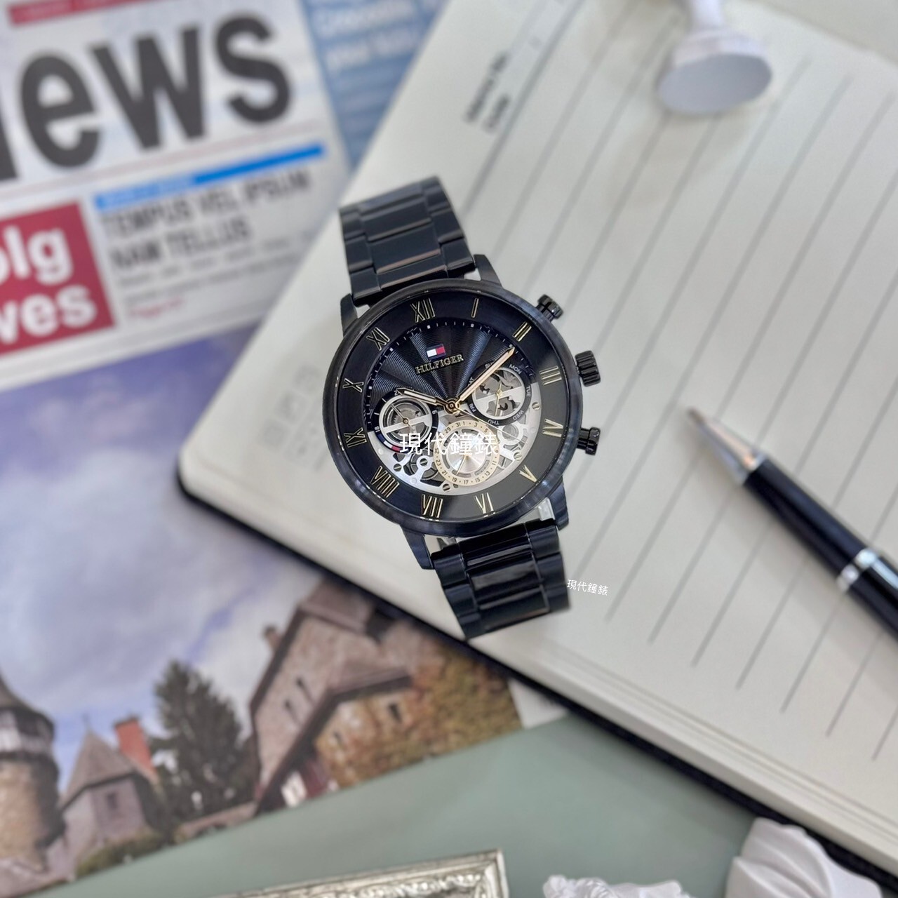 【Tommy Hilfiger】1710706 44mm Modern Watch