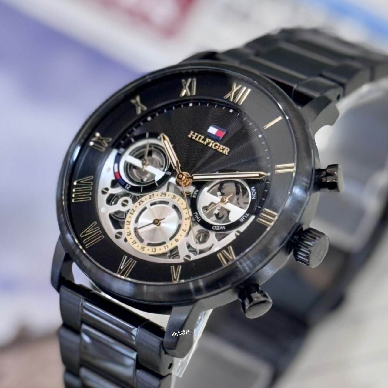 【Tommy Hilfiger】1710706 44mm Modern Watch