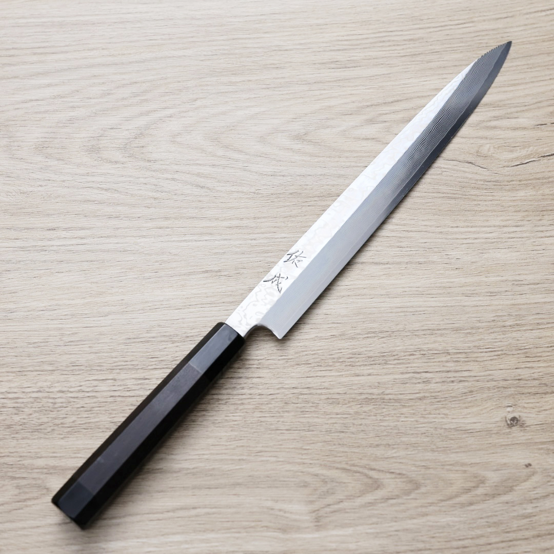 佑成 柳刃 270mm SRS13粉末鋼 大馬士革