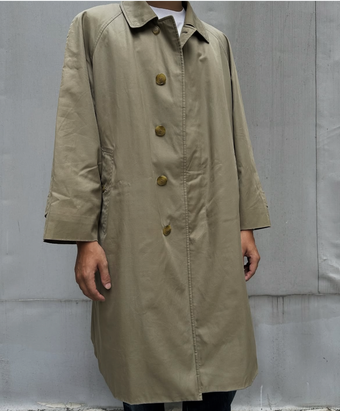 90s Burberrys Single Trench Coat *W/Liner