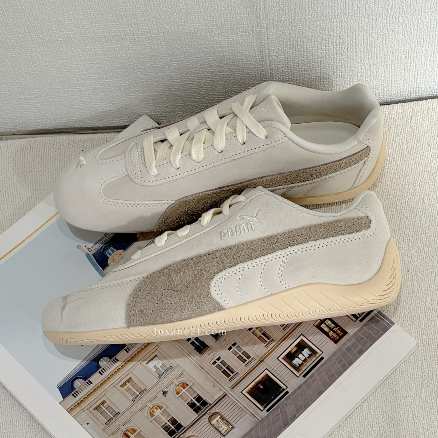 PUMA SPEEDCAT ELEVATED 暖白色 椰奶配色 賽車鞋 秋季穿搭 女鞋 403619-01