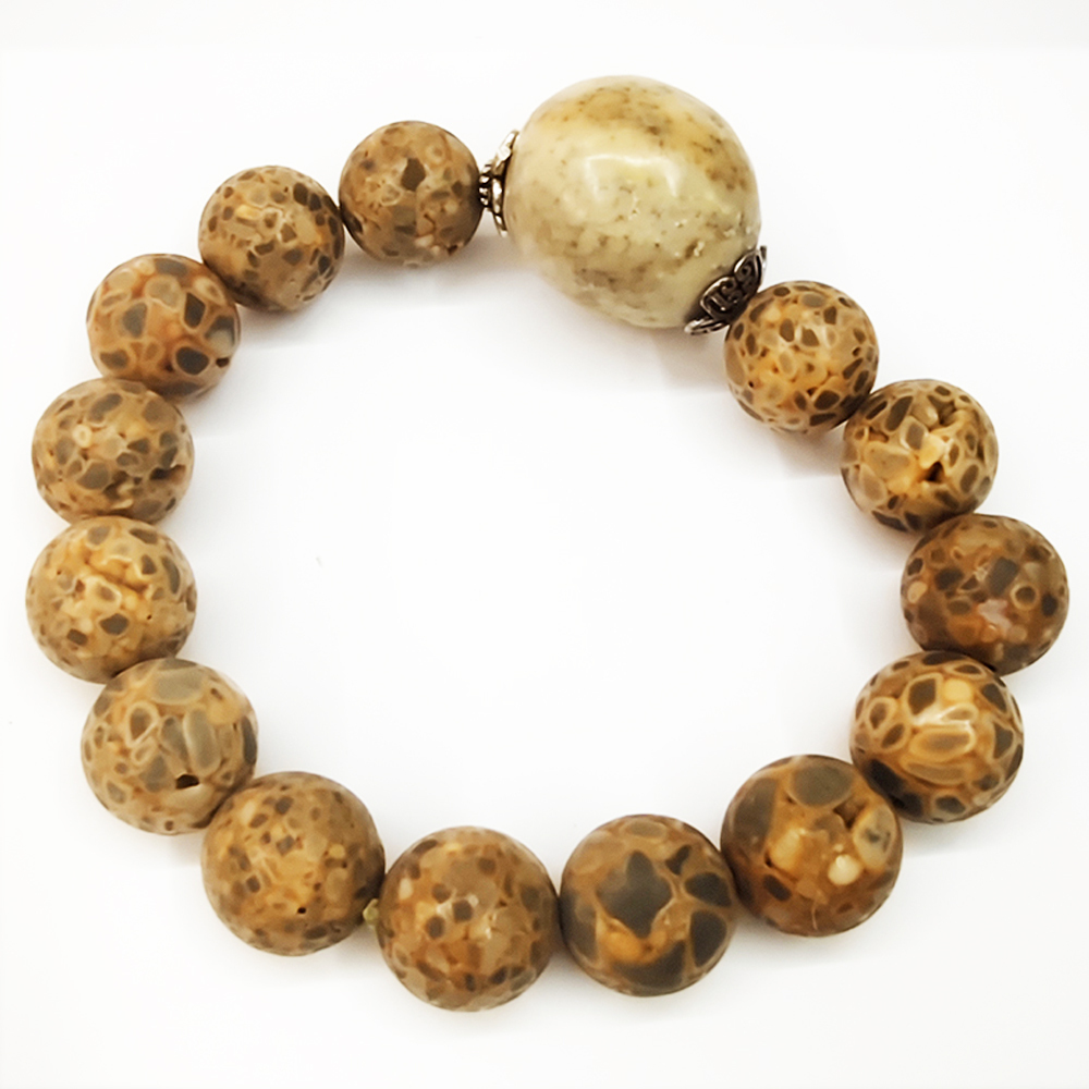 龍宮{羅漢}跳出舍利手鍊12mm_A13【十方】154995