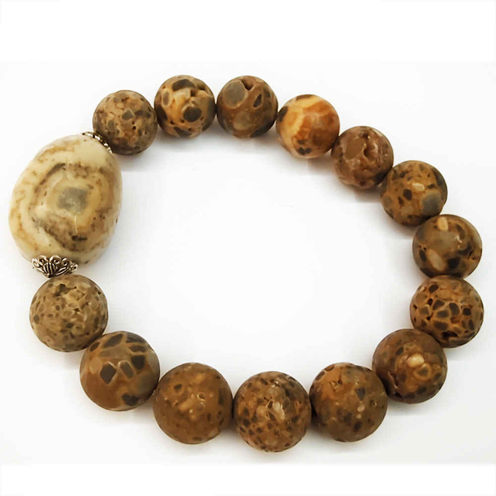 龍宮{羅漢}跳出舍利手鍊12mm_A13【十方】154997