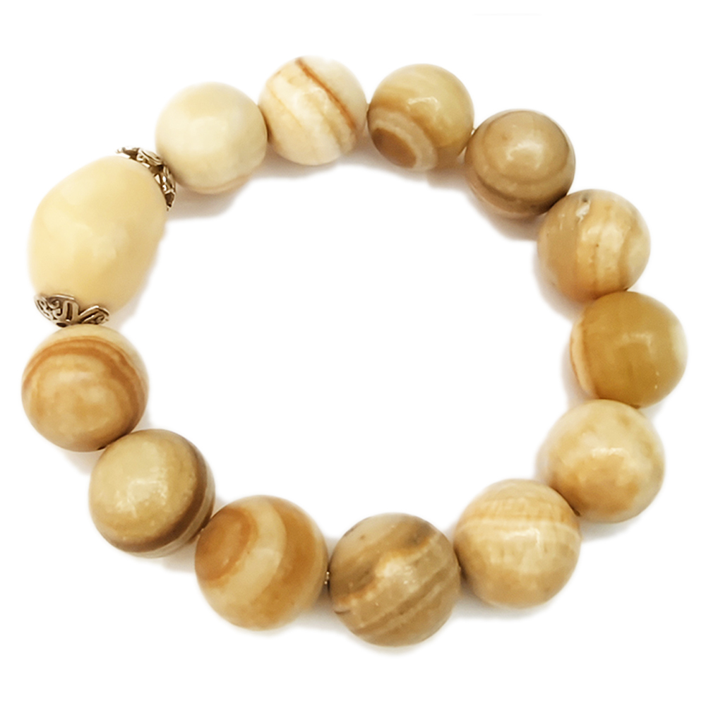 龍宮{羅漢}跳出舍利手鍊14mm_A17【十方】154994