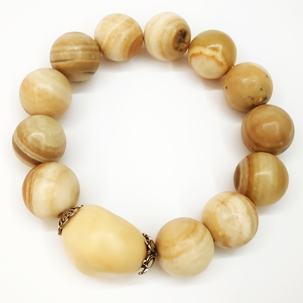 龍宮{羅漢}跳出舍利手鍊14mm_A17【十方】154994