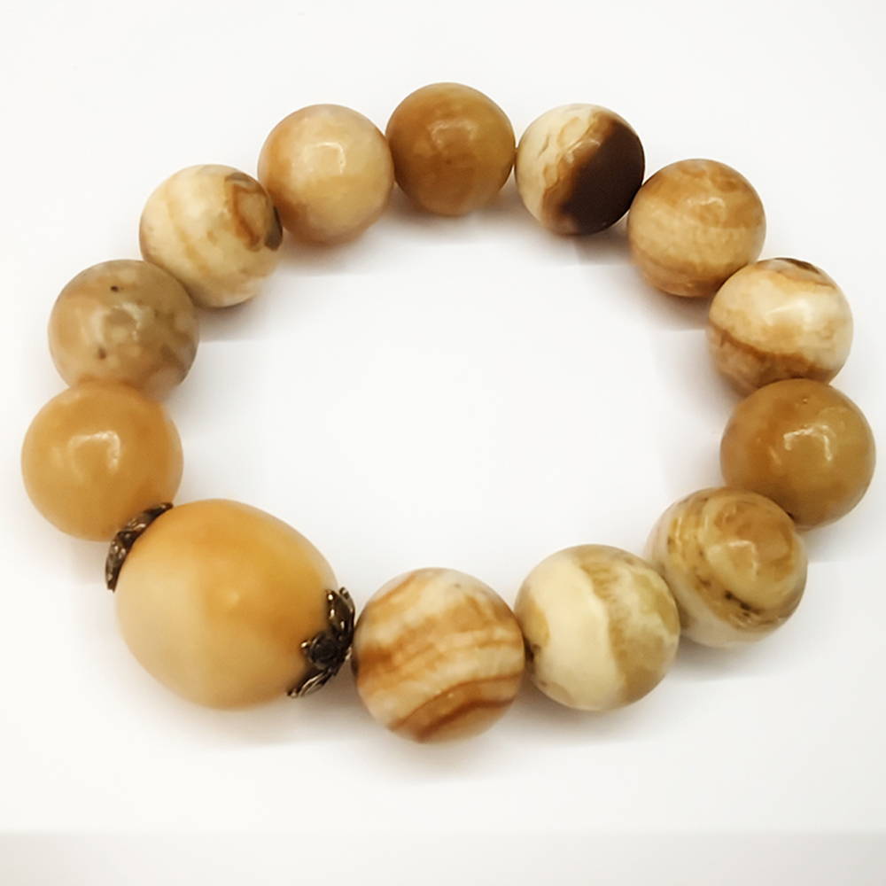 龍宮{羅漢}跳出舍利手鍊14mm_A17【十方】154996