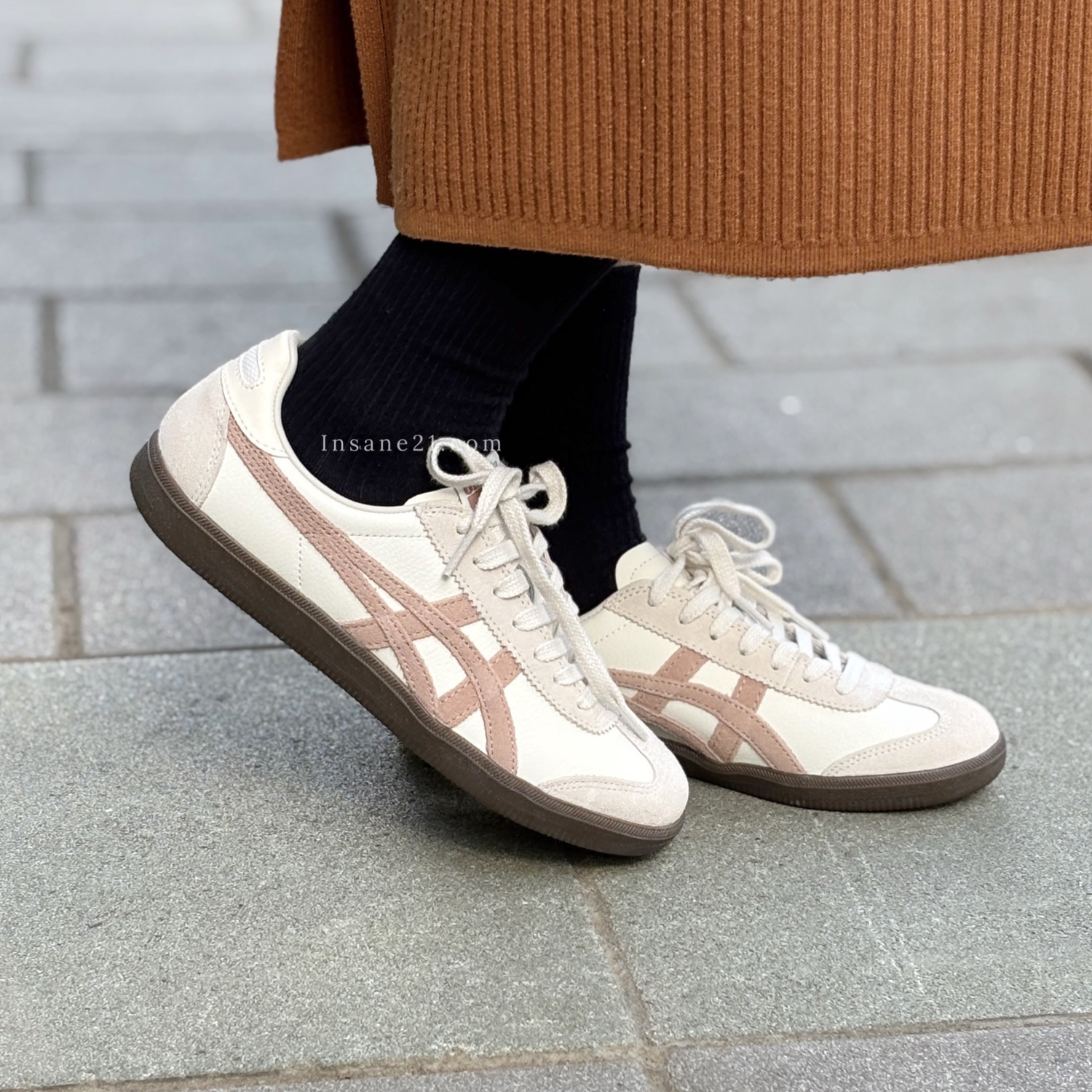 ONITSUKA TIGER TOKUTEN 蜜桃粉 白粉色 鬼塚虎 焦糖底 男女 1183C086-103