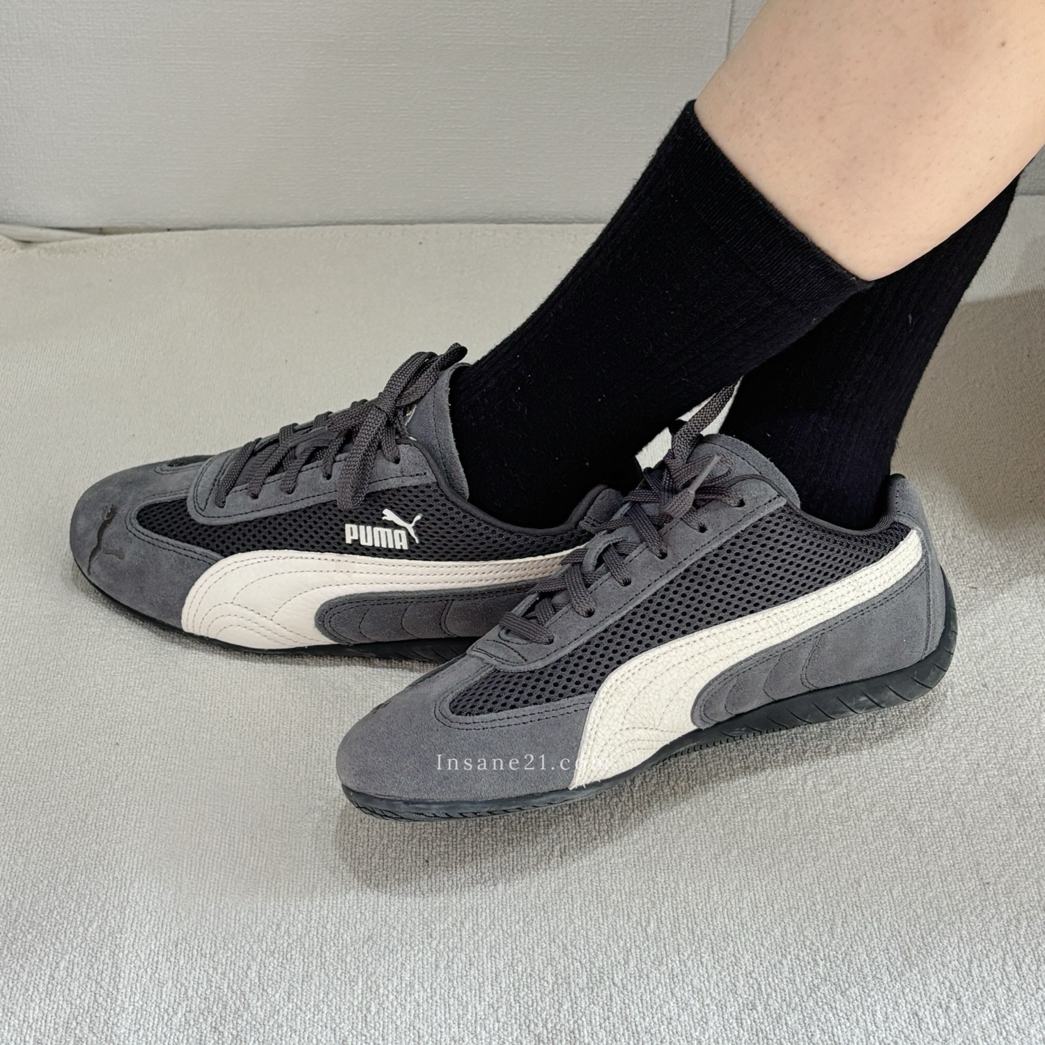 PUMA SPEEDCAT 霧灰 賽車鞋 薄底鞋 彪馬 休閒 百搭 404370-01