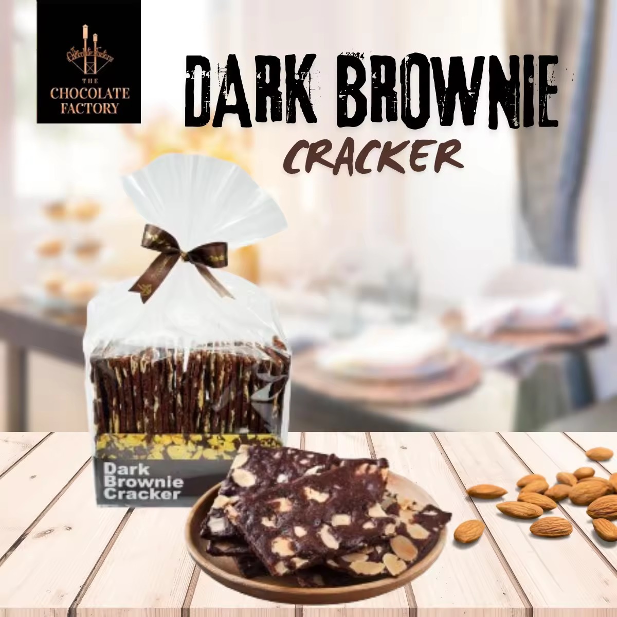 THE CHOCOLATE FACTORY - Dark Brownie Cracker