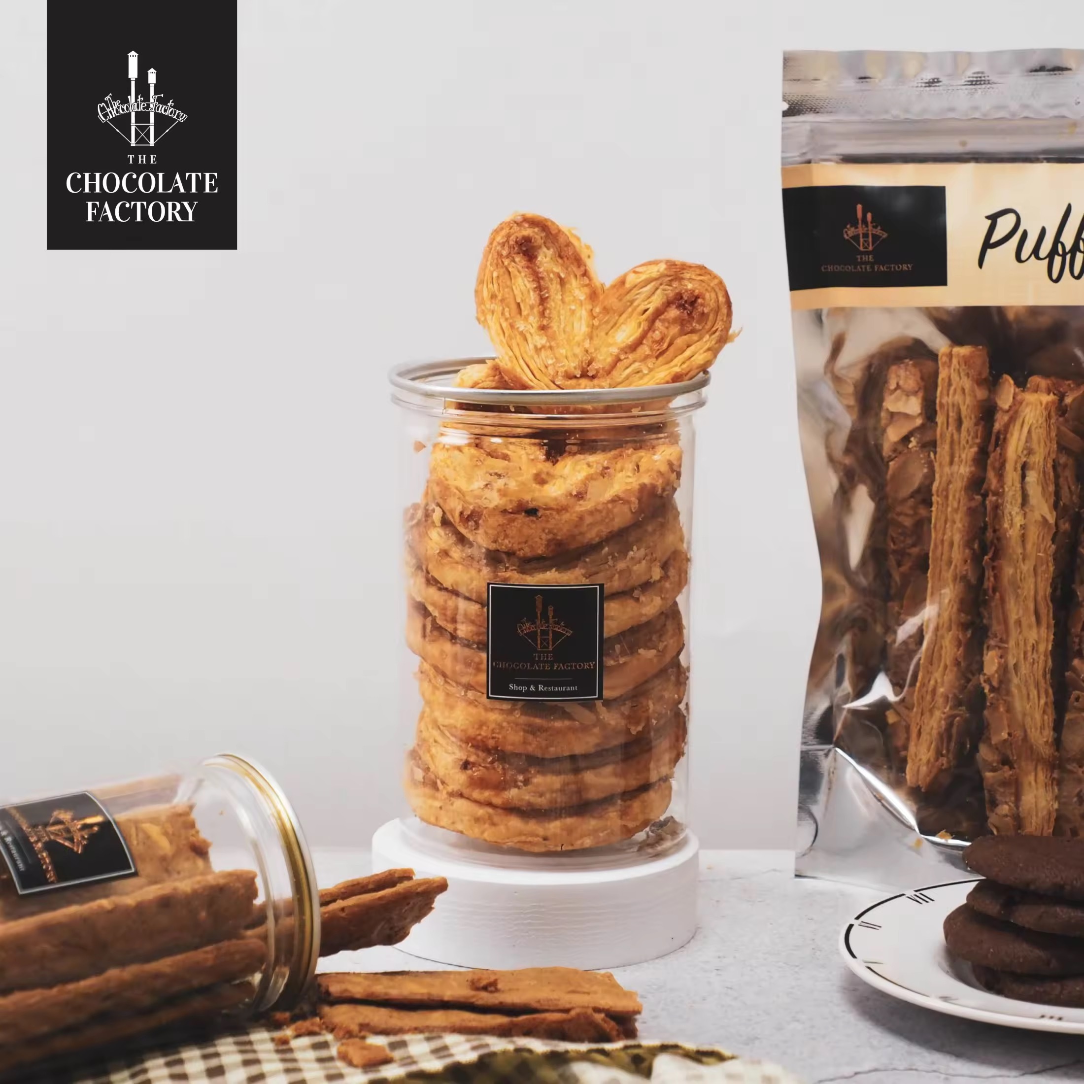 THE CHOCOLATE FACTORY - Crispy Egg Yolk Butterfly Cookies