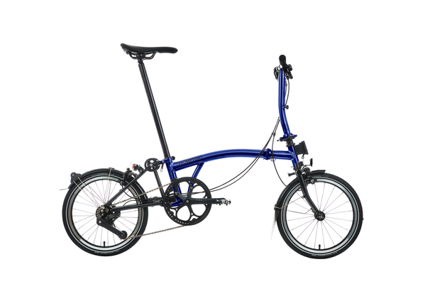 Brompton P Line Urban 4速摺車 -Bolt Blue Lacquer