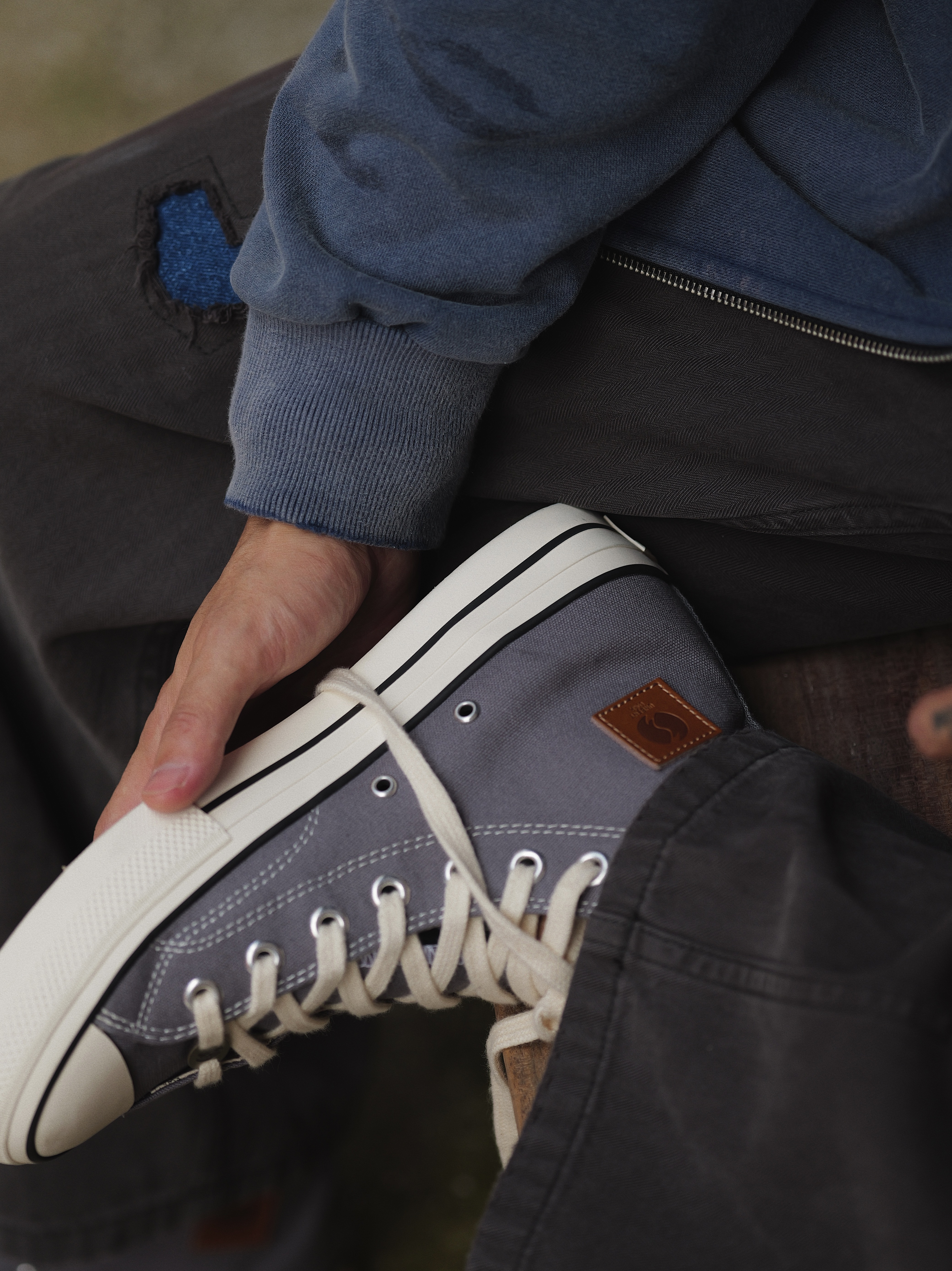 Unbent 25A/W 高磅硫化高筒帆布鞋