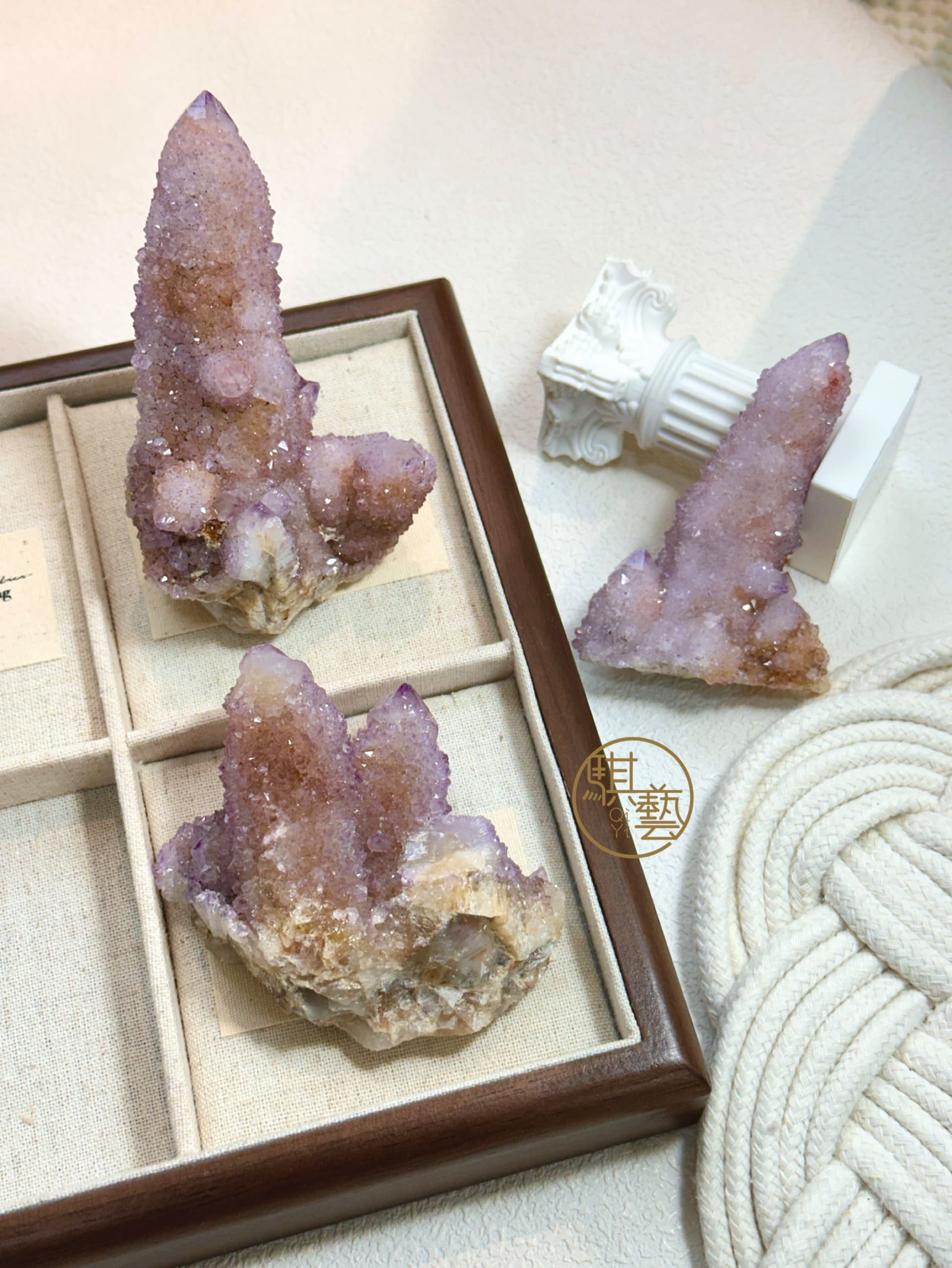 巴西仙人掌紫晶 — 招財聚能靈性水晶鎮