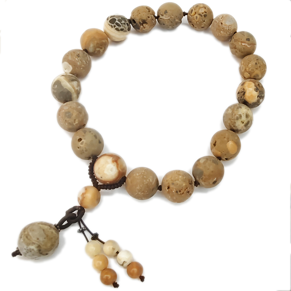 龍宮{羅漢}跳出舍利提珠18mm_A52【十方】154999