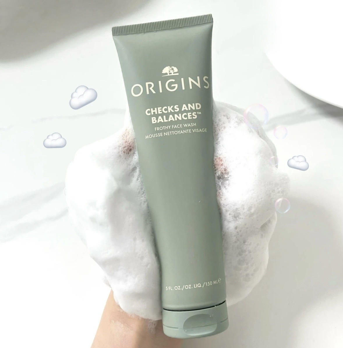 品木宣言一舉兩得潔面慕絲 150ml