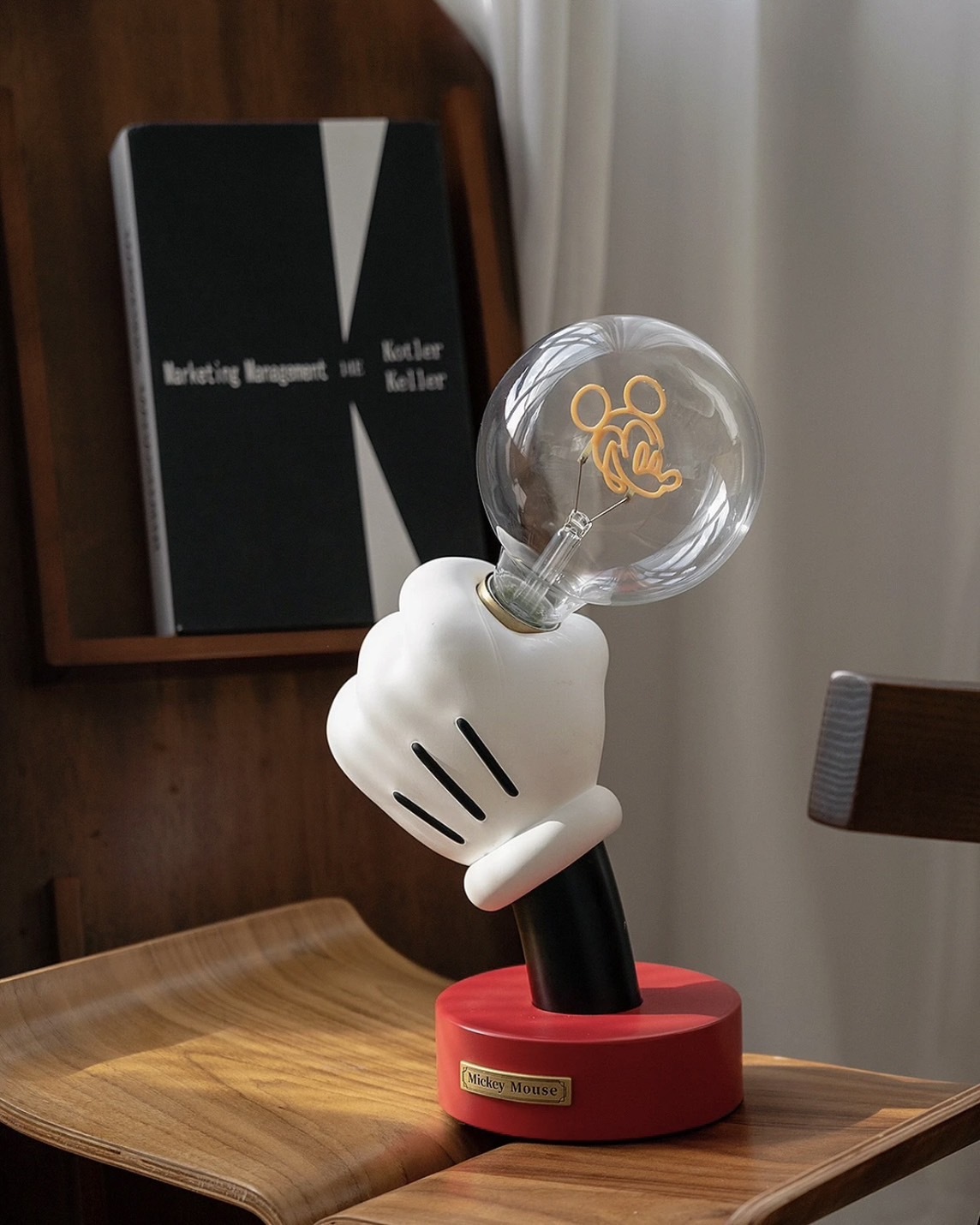 正版授權 Fantax Sunday Home 迪士尼 米奇手燈 無線夜燈 台燈