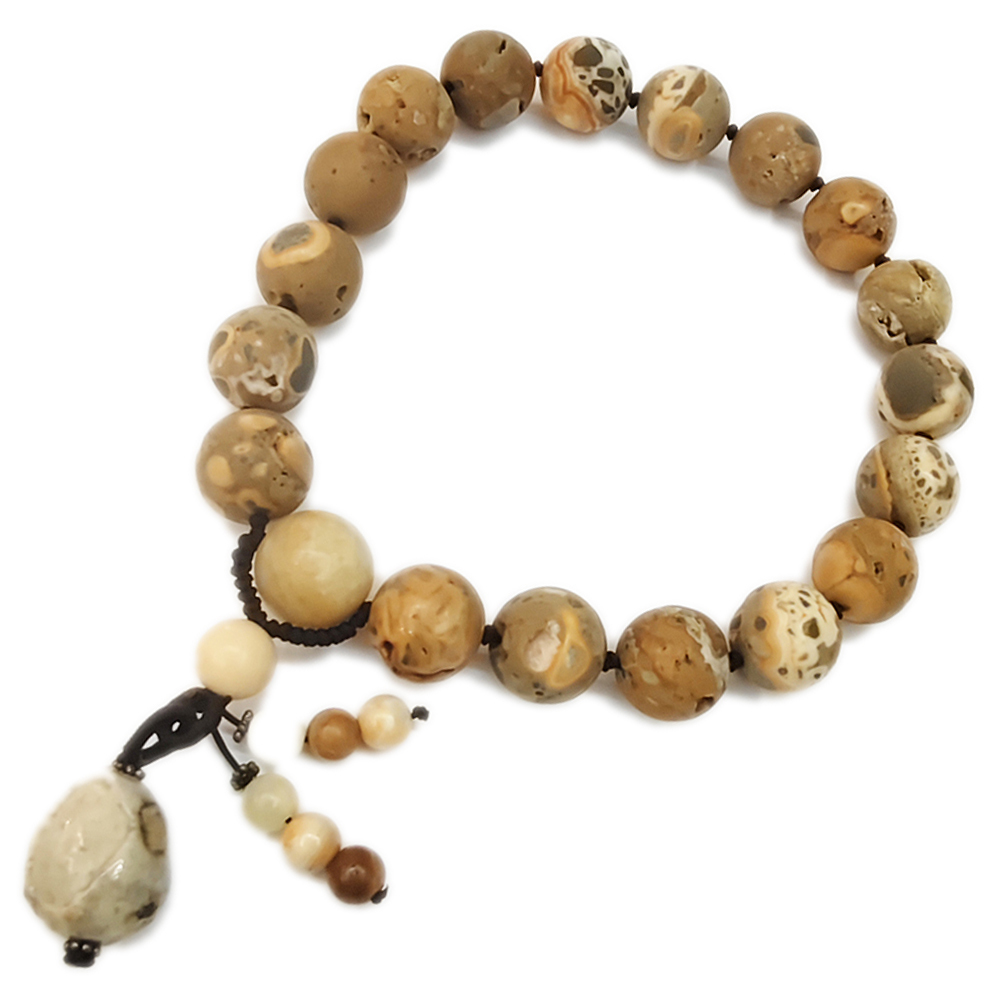 龍宮{羅漢}跳出舍利提珠18mm_A52【十方】155001