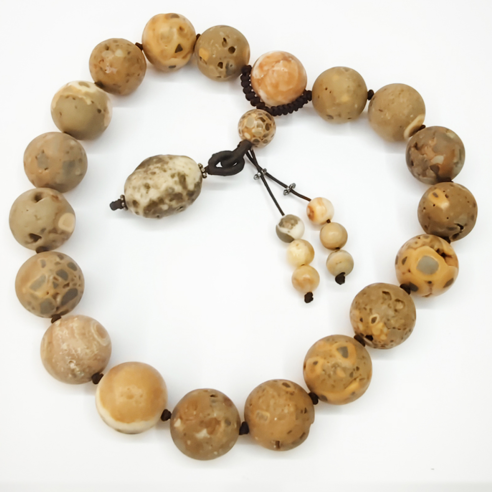 龍宮{羅漢}跳出舍利提珠18mm_A52【十方】155003