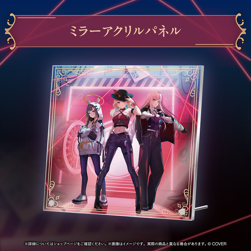 「官品代購」hololive English -Myth- 5周年記念💀🐔🐙 (Mori Calliope/Takanashi Kiara/Ninomae Ina’nis)