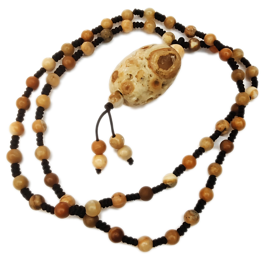 龍宮舍利{天珠}能量項鍊_A50【十方】155005